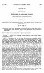 Amending 138-9-7 (1), Colorado Revised Statutes 1963 (1965 Supp.) Concerning the Income Tax, and Refunds with Respect Thereto