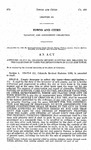 Amending 139-37-6 (6), Colorado Revised Statutes 1963, Relating to the Collection of Taxes for Impovements in Cities and Towns