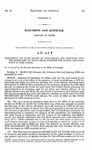 Abolishing the State Board of Canvassers, and Providing that the Secretary of State Shall Perform the Duties and Functions of Said Board