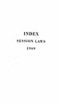 Index Session Laws 1969