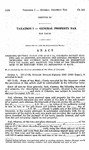 Amending Sections 137-11-35 and 137-12-3 (3), Colorado Revised Statutes 1963, as Amended, Concerning the General Property Tax, Increasing the Interest Rate Chargeable on Redemption From Tax Sales, and Amending the Form of the Treasurer's Deed to be Executed When no Redemption is Made.