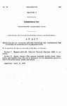 Repealing 23-1-23, Colorado Revised Statutes 1963, Concerning the Transfer of Chiropractic Examiners Fund.