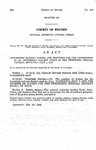 Concerning District Judges, and Providing for the Appointment of an Additional District Judge in the Twentieth Judicial District, Effective July 1, 1970.