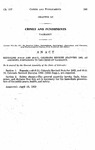 Repealing 40-8-19 and 40-8-20, Colorado Revised Statutes 1963, as Amended, Pertaining to the Crime of Vagrancy.