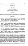 Concerning Public Utilities, Providing for the Regulation Thereof by the Public Utilities Commission, and Providing for the Organization, Funding, Powers,Duties, and Procedures of the Public Utilities Commission.