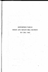 Disposition Tables House and Senate Bill Sections to C.R.S. 1963