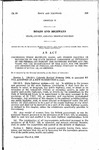 Concerning Public Highways, Roads, and Streets Selected or Designated by the State Highway Commission as Extensions of the Federal-Aid Primary and Secondary Systems and Providing for the Qualification of this State for the Receipt and Expenditure of Federal-Aid Funds Pursuant to the Provisions of 23 U.S.C 135, As Amended.