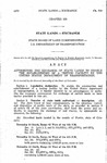 Authorizing the Exchange of State Lands to Enable the Establishment of a Testing Facility by the United States Department of Transportation