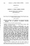 Amending Article 18 of Chapter 123, Colorado Revised Statutes 1963, as Amended, Concerning Teacher Tenure