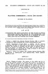 Concerning the Reorganization of the State Planning Functions Under the Office of the Governor; and Providing for the Creation of a Division of Planning, and for the Powers and Duties Thereof