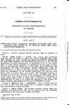 Amending 40-7-27, Colorado Revised Statutes 1963, Concerning the Aiding in as Escape From the Colorado State Hospital.