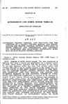 Concerning Traffic Control; and Providing for the Adoption of a Traffic Control Manual and Specifications for Traffic Control Devices Applicable to Motor Vehicles and Pedestrians; and Providing for Exceptions and Prohibiting Advertising Material on Such Traffic Control Devices