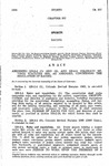 Amending 129-2-4 (1) and (2), and 129-2-5, Colorado Revised Statutes 1963, as Amended, Concerning the Regulation of Racing