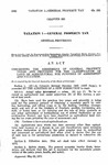 Concerning the Assessment of General Property Taxes, and Providing for the Classification of Land as Agricultural for Purposes of Assessment and Valuation