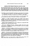 House Concurrent Resolution No. 1006 - Submitting to the Qualified Electors of the State of Colorado an Amendment to Article II of the Constitution of the State of Colorado, Relating to Equality of Rights of the Sexes.