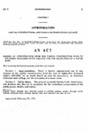 Making an Appropriation from the Capital Construction Fund to Southern Colorado State College for the Relocation of a Water Main.