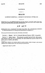 Repealing 66-5-4, Colorado Revised Statutes 1963, Concerning Reports to the Department of Health by Maternity Hospitals.