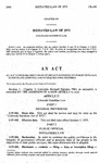 An Act to Require Disclosure of Private Interest by Public Officials. To Regulate Lobbying and to Require Open Meetings.