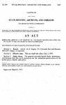 Repealing Article 14 of Chapter 131, Colorado Revised Statutes 1963, Relating to the Colorado Olympics Commission.