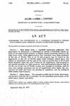 Authorizing the Conveyance of a Leasehold Interest in Certain State-Owned Lands Commonly Known as the State Honor Farm.