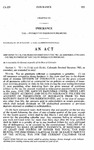 Amending 72-1-14, Colorado Revised Statutes 1963, as Amended, Concerning the Payment of the Tax on Insurance Premiums.