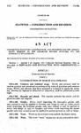 Concerning Statutory Construction, and Providing for the Applicability Thereof to the Colorado Revised Statutes 1973 and Subsequent Enactments.