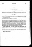 Making an Appropriation to the Office of the Governor Out of the Capital Construction Fund for the Purchase and Remodeling of the National Cash Register Building