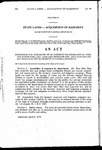 Concerning the Acquisition of an Easement for Recreation In, Over, and Across Barr Lake, Barr Lake Reservoir Site, and Lands Contiguous Thereto by the Department of Natural Resources