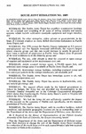 House Joint Resolution No. 1009