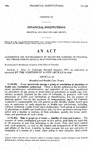 Authorizing the Establishment of Trusts for Purposes of Financial Self-Protection by Medical Practitioners and Institutions