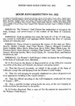 House Joint Resolution No. 1022