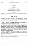 Concerning the Deputy Director of the Department of Natural Resources, and Relating to the Duties and Responsibilities Thereof.