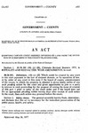 Exempting Certain Court Ordered Divisions of Land From the Definition of Subdivision in the County Planning Code.