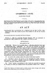 Concerning the Allocation of a Percentage of the Capital Construction Cost for Public Places for Works of Art to be Placed Therein.