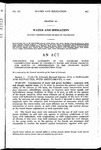 Concerning the Authority of the Colorado Water Conservation Board to Construct Water and Power Projects, and Making an Appropriation to the Colorado Water Conservation Board Construction Fund