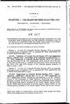 Concerning Supplements to Colorado Revised Statutes 1973, and Enacting Said Supplements as the Positive Statutory Law of the State of Colorado, with the Same Legal Force and Effect as, and as Part of, Colorado Revised Statutes 1973