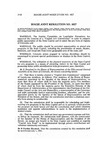 House Joint Resolution No. 1027