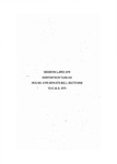 Disposition Tables - House and Senate Bill Sections to C.R.S. 1973