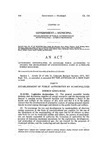 Authorizing Municipalities to Establish Public Authorities to Finance the Development of Unconventional Gases as Alternate Energy Resources