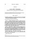 Concerning Acquisition by the Division of Wildlife of the Reeder Creek-Mayhoffer Property in Grand County for Wildlife Purposes, and Making an Appropriation Therefor