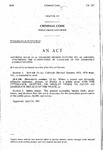 Amending 18-9-106 (1) (a), Colorado Revised Statutes 1973, as Amended, Concerning the Clarification of Language of the Disorderly Conduct Statute.