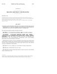 Concerning Training Providers Across the State in Cross-System Behavioral Health Crisis Response as It Relates to Persons with Intellectual and Developmental Disabilities, and, in Connection Therewith, Making an Appropriation. by Colorado General Assembly