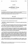 Concerning an Increase in the State Contribution for Employees Enrolled in Group Benefit Plans, and Making an Appropriation in Connection Therewith.