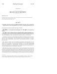 Concerning the Regulation of Members of Boards of Health, and, in Connection Therewith, Regulating the Members of State, County, and District Boards of Health. by Colorado General Assembly