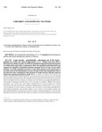 Concerning Reimbursement for Placement of Children in Out-of-Home Placement, and, in Connection Therewith, Making an Appropriation. by Colorado General Assembly