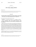 Concerning Requiring the Department of Education to Prepare an Annual Report Relating to the Total Number of School Psychologists Licensed and Employed by a School District, and, in Connection Therewith, Making an Appropriation. by Colorado General Assembly