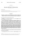 Concerning an Expansion of the Complementary or Alternative Medicine Pilot Program for a Person with a Primary Condition Resulting in the Total Inability for Independent Ambulation, and, in Connection Therewith, Making an Appropriation.