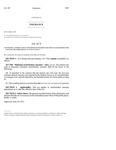 Concerning a Modification to the Minimum Nonforfeiture Percentage Required to Be Paid upon the Surrender of an Annuity Policy.