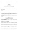 Concerning Adoption of Written Policies by Law Enforcement Agencies for Constitutionally Required Peace Officer Credibility Disclosure Notifications.