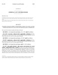 Concerning Increased Eligibility for Procedures to Reduce Collateral Sanctions Experienced by Defendants, and, in Connection Therewith, Making an Appropriation. by Colorado General Assembly